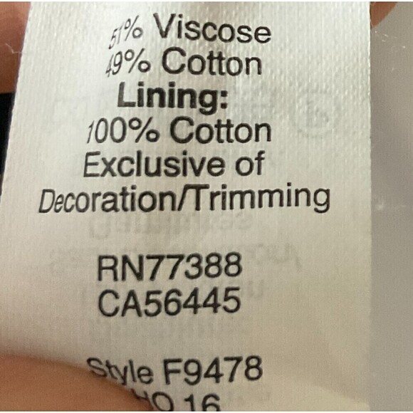 Madewell Women Black Sheath Dress Sz XXS Sweetheart Neck Ballon Sleeves Long E1 - Picture 12 of 12